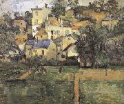 Paul Cezanne Pang Schwarz housing plans France oil painting artist